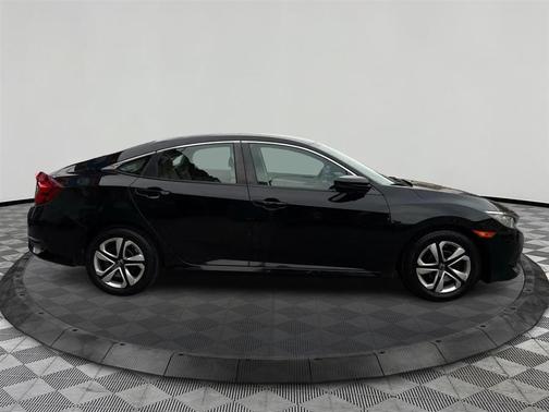 Crystal Black Pearl 2018 Honda Civic LX