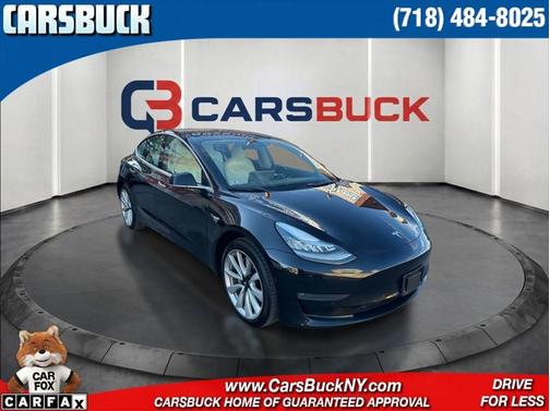 Solid Black 2019 Tesla Model 3 Standard Range Plus