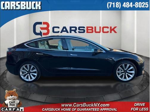 Solid Black 2019 Tesla Model 3 Standard Range Plus