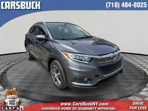 Modern Steel Metallic 2021 Honda HR-V EX