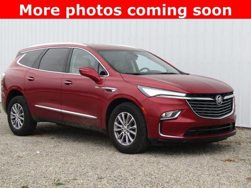 Cherry Red Tintcoat 2023 Buick Enclave Essence AWD