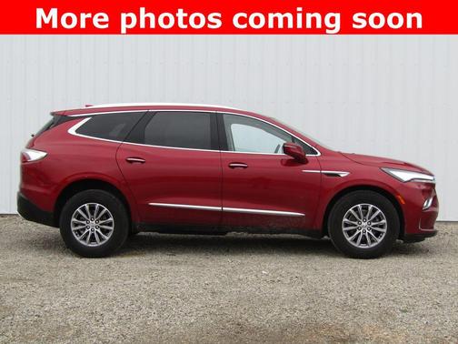 Cherry Red Tintcoat 2023 Buick Enclave Essence AWD