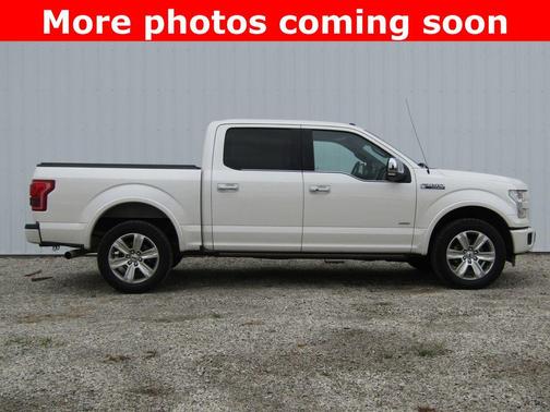 White Platinum Clearcoat Metallic 2016 Ford F-150 XLT