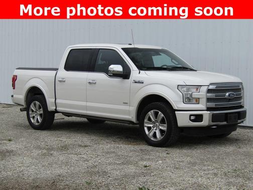 White Platinum Clearcoat Metallic 2016 Ford F-150 XLT