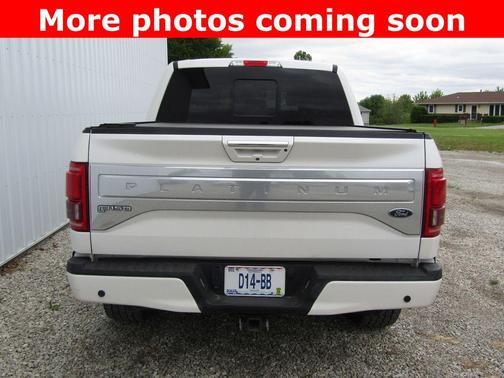 White Platinum Clearcoat Metallic 2016 Ford F-150 XLT