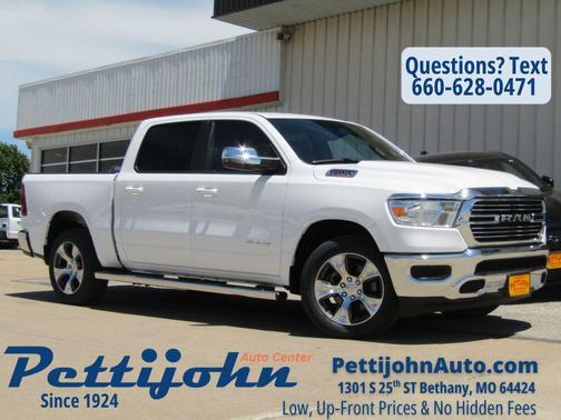Bright White Clearcoat 2023 RAM 1500 Laramie
