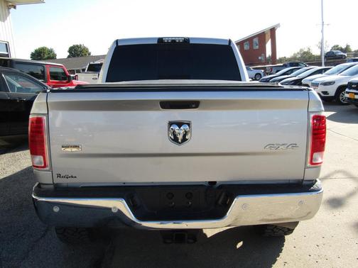 Bright Silver Metallic Clearcoat 2017 RAM 2500 Laramie Mega Cab 4x4 6'4' Box