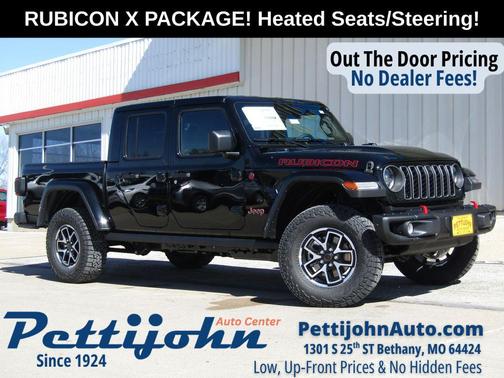 Black Clearcoat 2026 Jeep Gladiator Rubicon