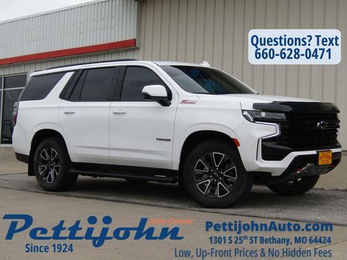 Summit White 2023 Chevrolet Tahoe 4WD Z71