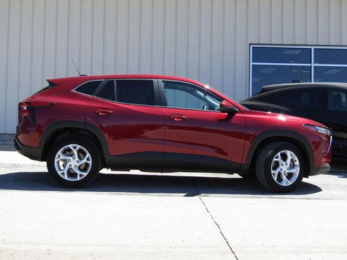 Crimson Metallic 2024 Chevrolet Trax LS