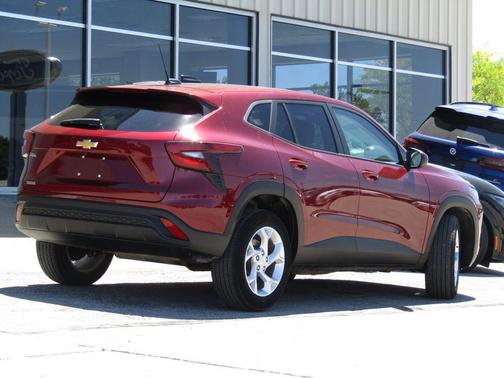 Crimson Metallic 2024 Chevrolet Trax LS