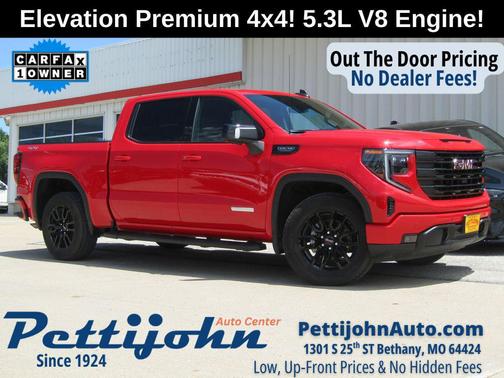 Cardinal Red 2026 GMC Sierra 1500 Elevation