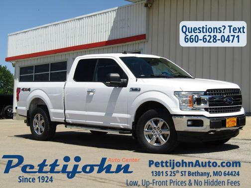 Oxford White 2019 Ford F-150 XLT