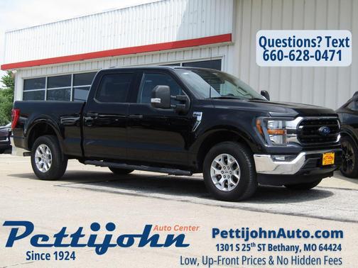 Agate Black Metallic 2023 Ford F-150 XLT