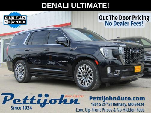 Midnight Blue Metallic 2024 GMC Yukon Denali Ultimate