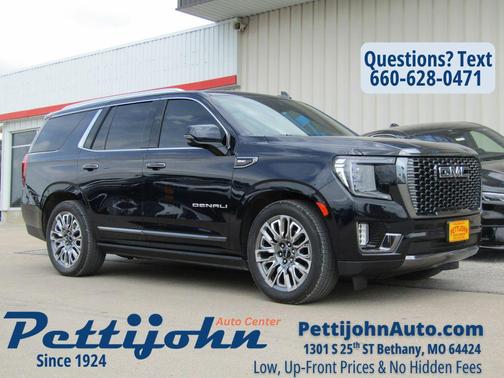 Midnight Blue Metallic 2024 GMC Yukon Denali Ultimate