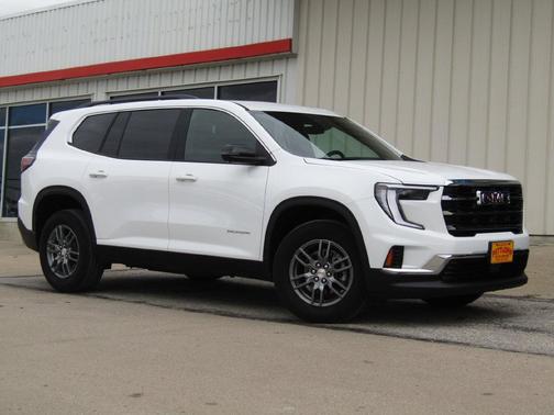 Summit White 2025 GMC Acadia AWD Elevation