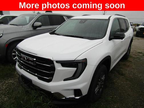 Summit White 2025 GMC Acadia AWD Elevation