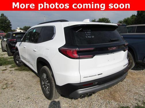 Summit White 2025 GMC Acadia AWD Elevation
