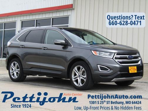 Magnetic 2017 Ford Edge Titanium