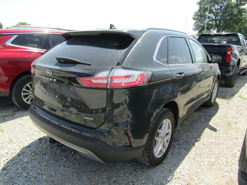 Forged Green Metallic 2023 Ford Edge SEL