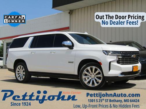 Summit White 2023 Chevrolet Suburban Premier