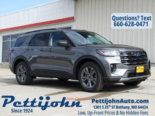 Carbonized Gray Metallic 2026 Ford Explorer Active w/200A Pkg
