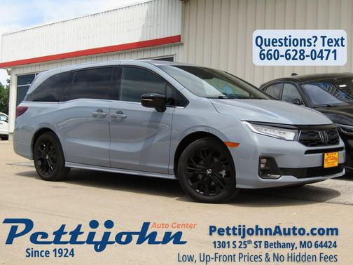 Sonic Gray Pearl 2025 Honda Odyssey Sport-L