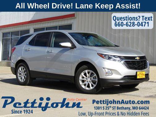 Silver Ice Metallic 2021 Chevrolet Equinox 1LT