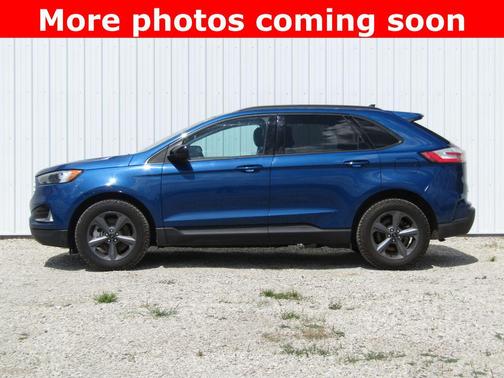 Atlas Blue Metallic 2023 Ford Edge SEL
