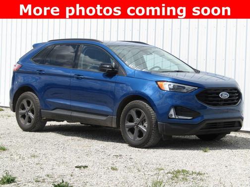 Atlas Blue Metallic 2023 Ford Edge SEL