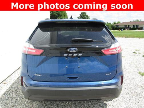 Atlas Blue Metallic 2023 Ford Edge SEL