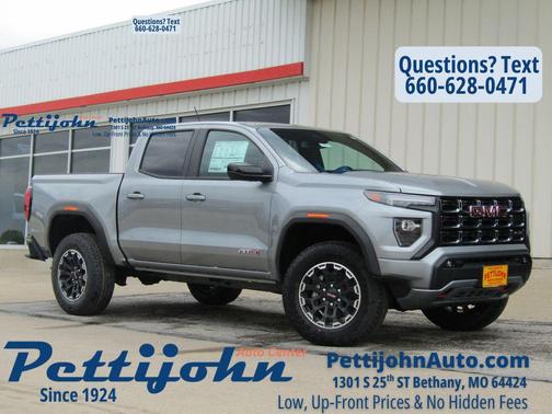 Sterling Metallic 2026 GMC Canyon AT4