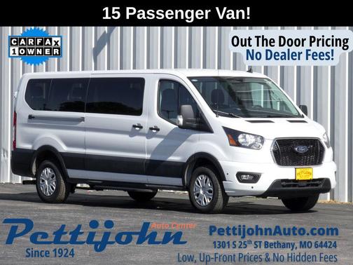 Oxford White 2025 Ford Transit-350 XLT