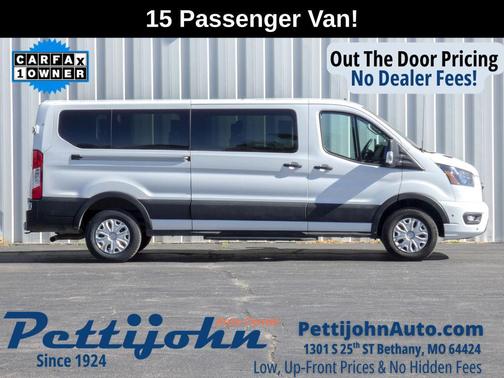 Oxford White 2025 Ford Transit-350 XLT