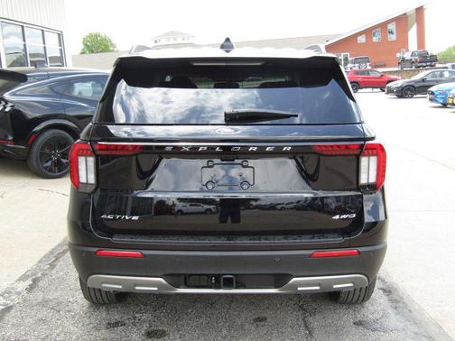 Black Metallic 2026 Ford Explorer Active