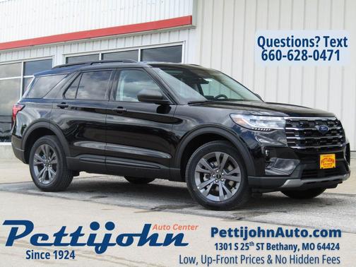 Black Metallic 2026 Ford Explorer Active