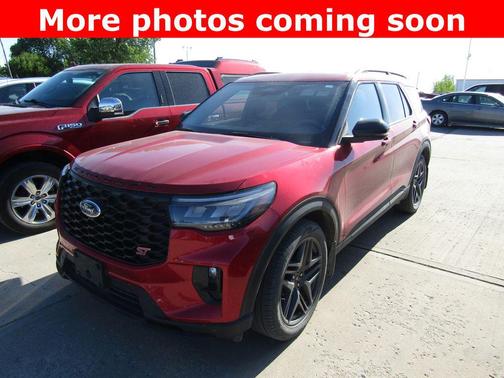 Rapid Red Metallic Tinted Clearcoat 2025 Ford Explorer ST