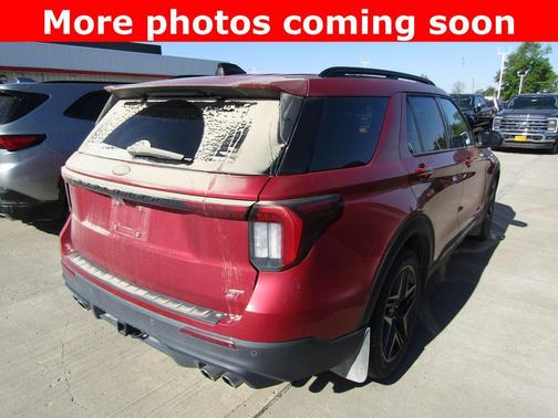 Rapid Red Metallic Tinted Clearcoat 2025 Ford Explorer ST