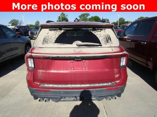 Rapid Red Metallic Tinted Clearcoat 2025 Ford Explorer ST