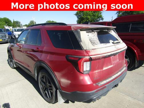 Rapid Red Metallic Tinted Clearcoat 2025 Ford Explorer ST