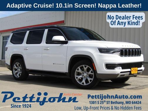 Bright White Clearcoat 2022 Jeep Wagoneer Series II 4x4