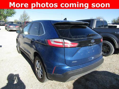 Atlas Blue Metallic 2024 Ford Edge SEL
