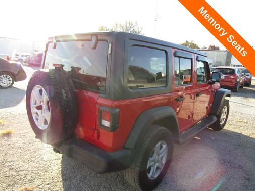 Firecracker Red Clearcoat 2021 Jeep Wrangler Unlimited Sport