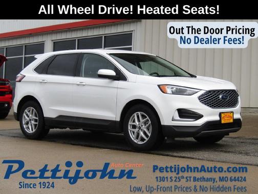 Oxford White 2023 Ford Edge SEL