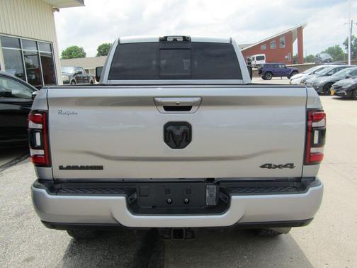 Billet Silver Metallic Clearcoat 2023 RAM 3500 Laramie Mega Cab 4x4 6'4' Box