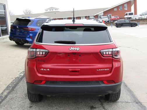 Red Hot Pearlcoat 2025 Jeep Compass Limited