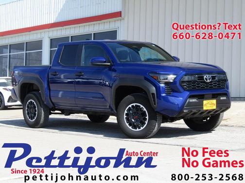 Blue Crush Metallic 2024 Toyota Tacoma TRD Off Road
