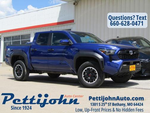 Blue Crush Metallic 2024 Toyota Tacoma TRD Off Road