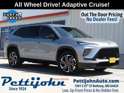 Moonstone Gray Metallic 2025 Buick Enclave Sport Touring